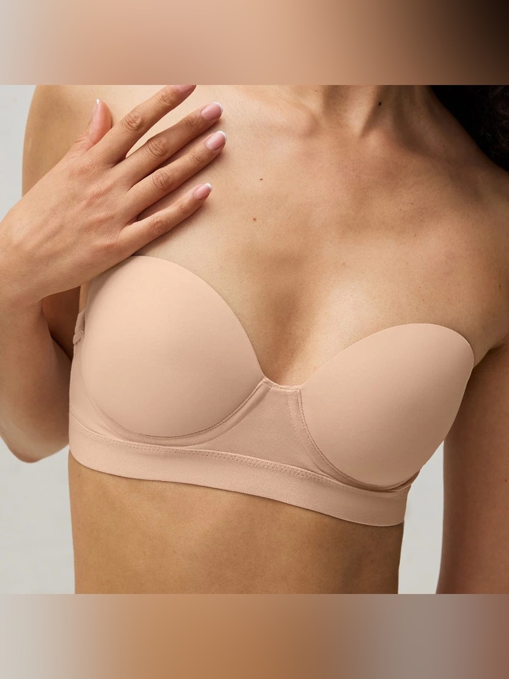 Pepper MVP Multiway Strapless Bra Buff